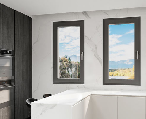 SZG Casamento aberta de alumínio janela balançante com hardware de aço inoxidável