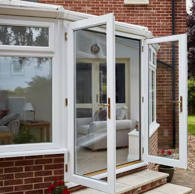 Porta balançante de alumínio personalizada de longa duração porta balançante de metal anodizante