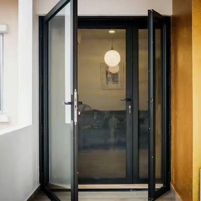 Porta giratória de alumínio revestida em pó fechaduras e fechaduras chaves abertura manual/automática para equipamentos de construção