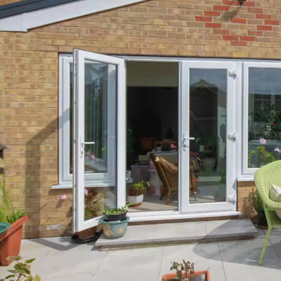 Porta giratória de alumínio de abertura automática com suporte online 24 horas e garantia de mais de 5 anos