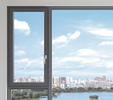 qualidade  Insulated Aluminium Tilt And Turn Windows Customized Aluminum Storm Windows fábrica