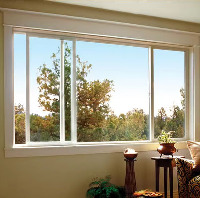 Janela de alumínio comercial à prova de som com vidro isolado