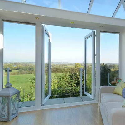 Porta giratória de alumínio revestida em pó Eco-friendly para uso a longo prazo