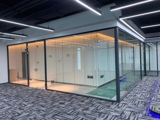 Porta balançante de segurança de alumínio personalizada com revestimento de fluorocarboneto