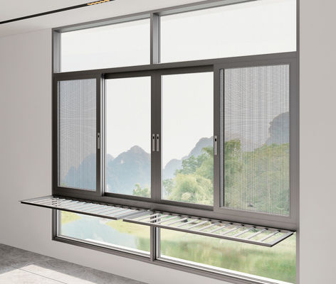 Fácil Instalação Alumínio Janela Deslizante Residencial Para Ar Interior Fresco