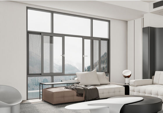 Janela deslizante de fabricação de alumínio SZG para máxima ventilação e ambiente fresco