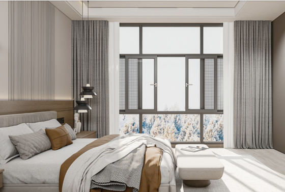 Janela deslizante de fabricação de alumínio SZG para máxima ventilação e ambiente fresco