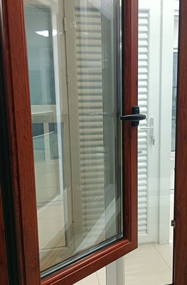 Janela giratória de alumínio de revestimento em pó