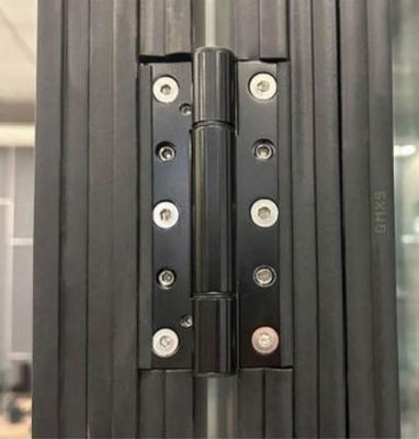 Portas de vidro dobráveis de trabalho pesado Instalação fácil e operação suave