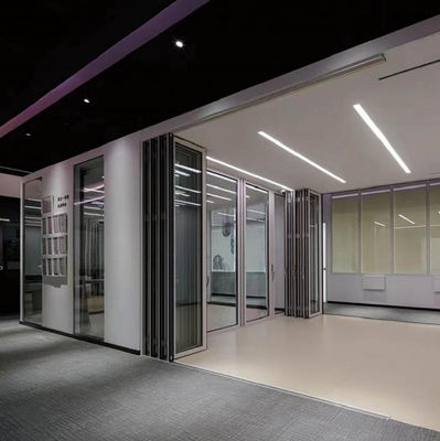 Revestimento em pó Portas de vidro duplicadas Exterior Resistente a tufões Para uso externo