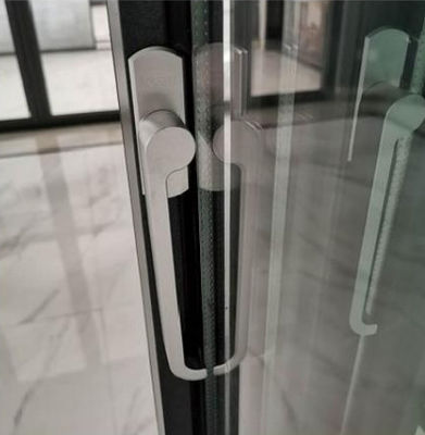 Porta dobrável de alumínio resistente à corrosão, quebra térmica