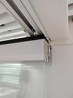 Portas dobráveis deslizantes de alumínio com quebra térmica