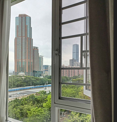 Janela balançante de alumínio de vidro de vidro de vidro de vidro