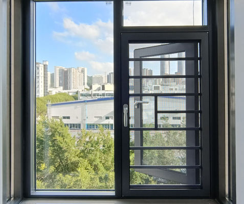 Alta Segurança Bloqueável Janela Balança Aberta Com Bloqueio Multi-Ponto