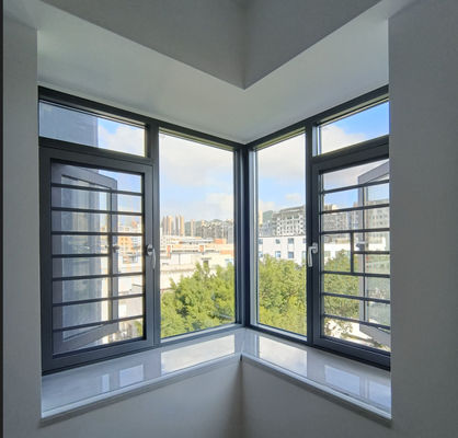 Janela balançante de alumínio personalizável revestida de pó