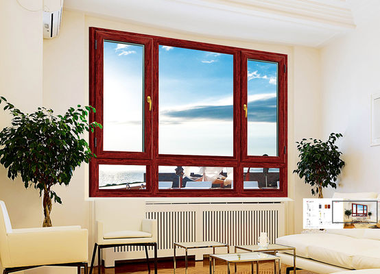 Janela de alumínio com perfis isolantes e resistência à corrosão