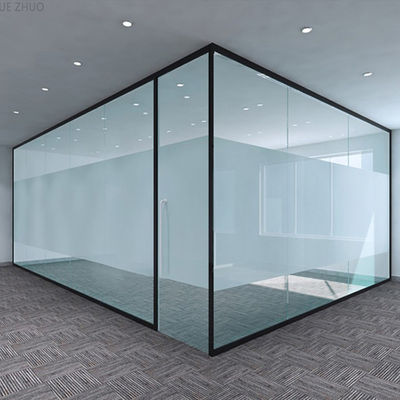 Alumínio Quadro Vidro Cubicle Paredes Dimensão personalizada com porta