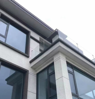 Retalhos de vidro de alumínio revestidos em pó para edifícios