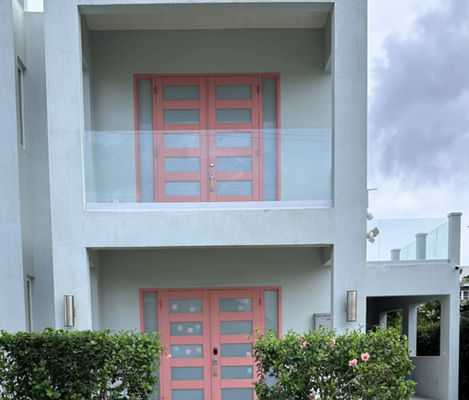 SZG U Canal sem enquadramento 12 mm Balcão de vidro Barrancos Edifícios residenciais