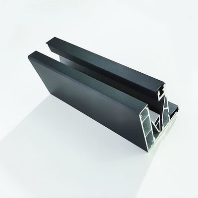 Barranco de vidro de alumínio moderno U Channel Barranco de balcão de vidro personalizado sem quadro