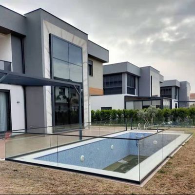 Barranco de vidro sem quadro com luzes LED e garantia de mais de 5 anos