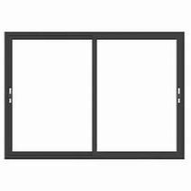 Janela de alumínio de ruptura térmica com hardware de aço inoxidável para construção