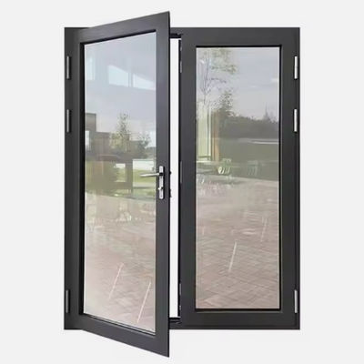 Porta balançante de metal resistente ao vento para corredores de hotéis