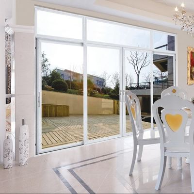 Performance Firm Durável Large porta de vidro deslizante para longa vida span de 50 anos