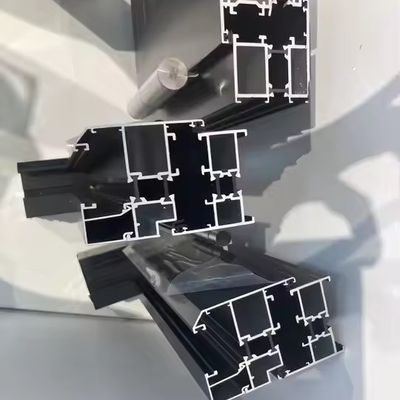 Janela bifold à prova de furacão comercial com vedação de janela e hardware de tira de borracha EDPM