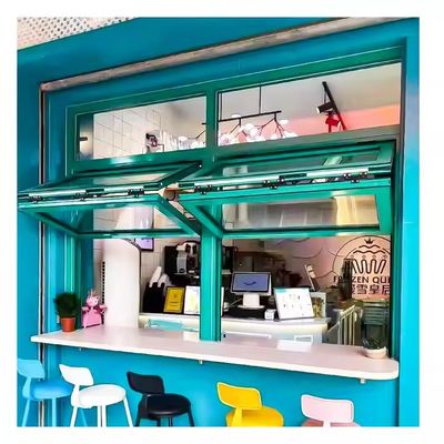 Janela de alumínio dobrável de isolamento térmico para isolamento sonoro e bom isolamento sonoro