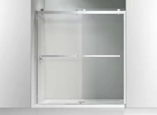 Porta deslizante de alumínio durável com vida útil de 50 anos e suporte online 24 horas com acabamento de oxidação