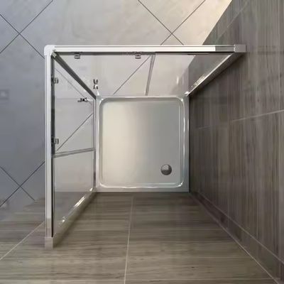 Unidades de chuveiro Cabine de chuveiro impermeável 6mm 8mm Porta de vidro Tamanho padrão Sala de chuveiro