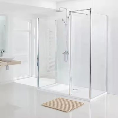 Porta de divisória interna de vidro com espessura de perfil de 1,4 mm Vidro congelado e vida útil de 50 anos