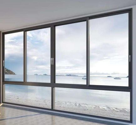 Janela de Correr Horizontal de Alumínio para Serviço Pesado com Mais de 5 Anos de Garantia