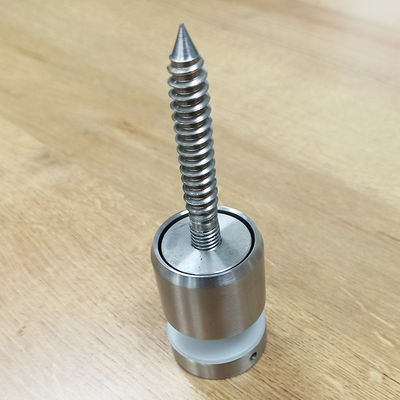 Sistema de guarda-corpo de vidro com espaçador ajustável em aço inoxidável 304/316 com diâmetro de 30mm/42,4mm para vidro de 8-12mm