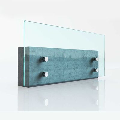 Aço inoxidável para fixação de suportes de painel para parafusos para escadas externas