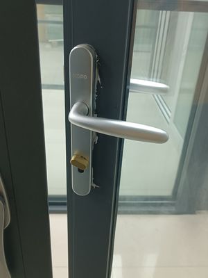 Operação suave Porta dobrável de alumínio Porta de acordeão de alumínio pesado