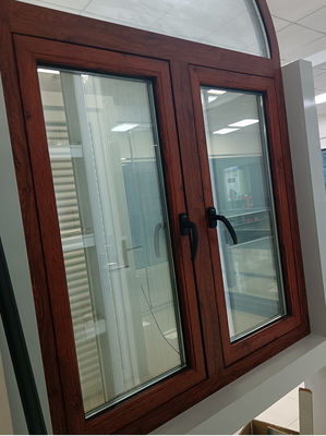 Janela giratória de alumínio de revestimento em pó