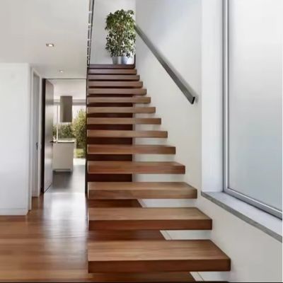 Escada flutuante moderna para edifícios comerciais