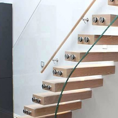 Aço inoxidável para fixação de suportes de painel para parafusos para escadas externas